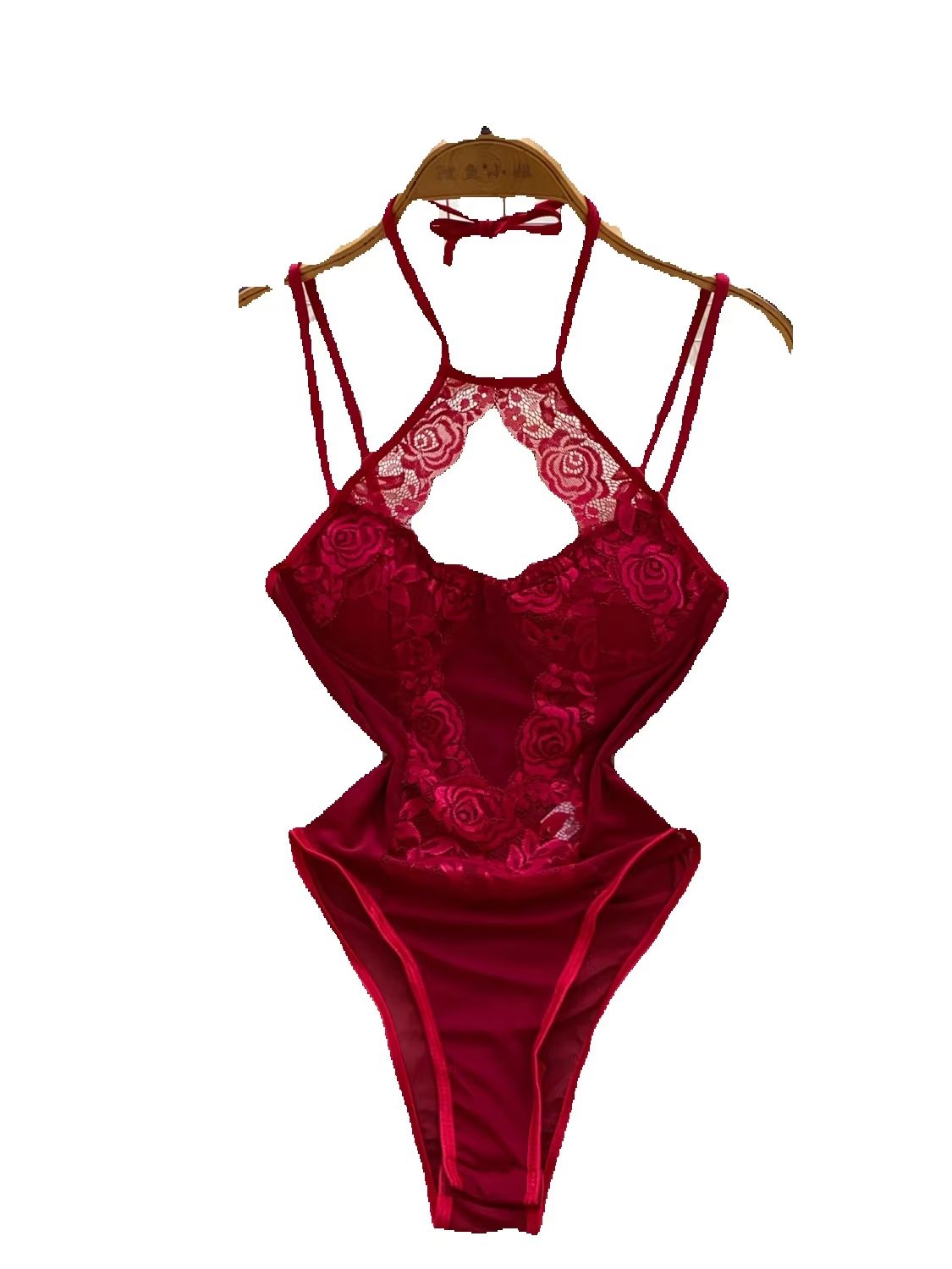 Lace Teddy Lingerie - Foamlina Body Sexy da Donna in