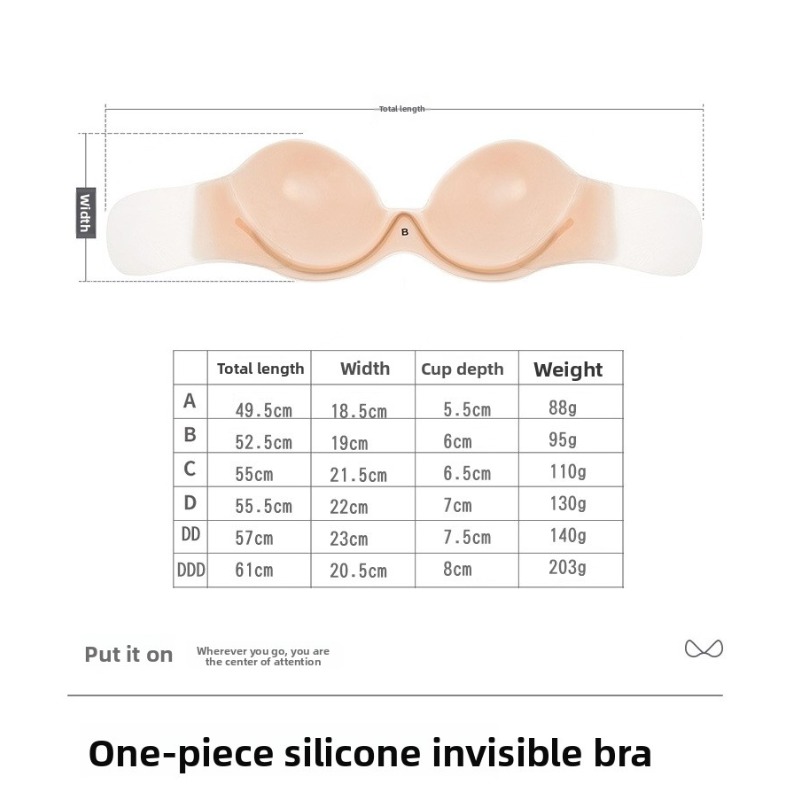 Reggiseno adesivo in silicone  - Strapless Bra Backless recensione e prezzo